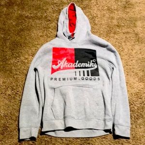 Academics gray hoodie Sz.L